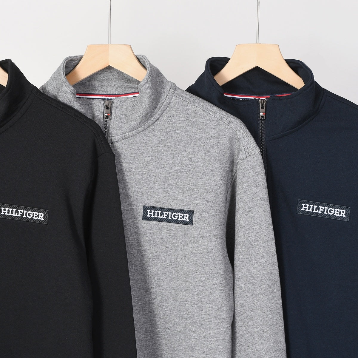 605Half ZipStand Collar Sweatshirt