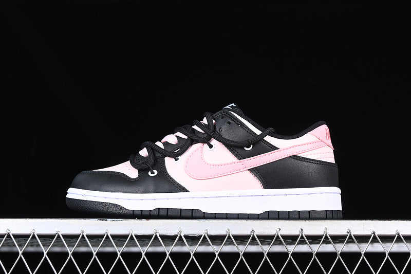 【330】【CW1590-100】-[DUNK LOW BLACK/WHITE/PINK]-[WOMAN:35.5-41]