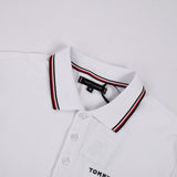 TommyEmbroideryLapel Long Sleeve Polo Shirt