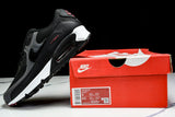 CH8490-001 AIR MAX 90 TRENDY COUPLE LOW TOP AIR CUSHIONED CASUAL BLACK/DARK GRAY/WHITE
