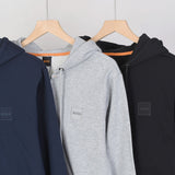 Boss Hooded Zip-Up Sweatshirt Jacket