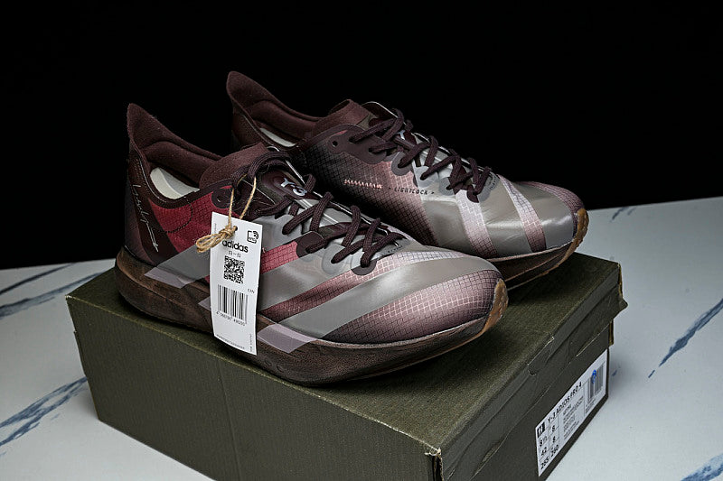 KI7791 Y-3 ADIOS PRO 4 NIGHT RED/WARM CLAY/ACTIVE MAROON