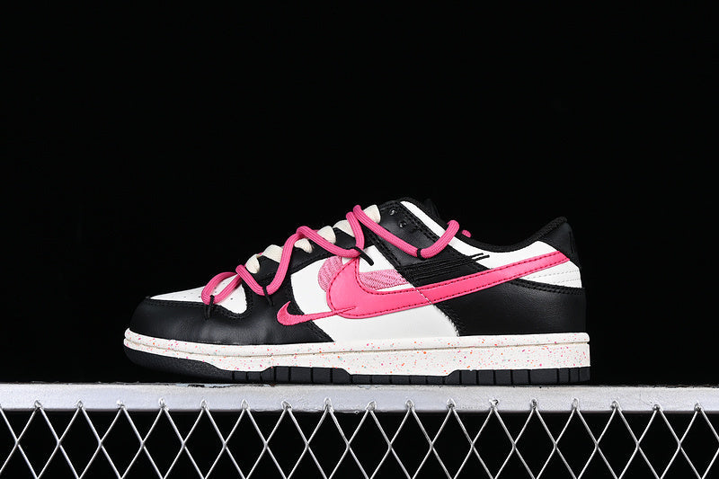 【280】[FD4623-131]-[DUNK LOW MULTI COLOR WHITE/BLACK/PINK]-[WOMAN:36-41]