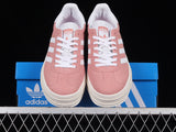 【250】[IG9653]-[GAZELLE BOLD SHOES SUPER POP/CLOUD WHITE/CORE WHITE]-[WOMAN:36-40]