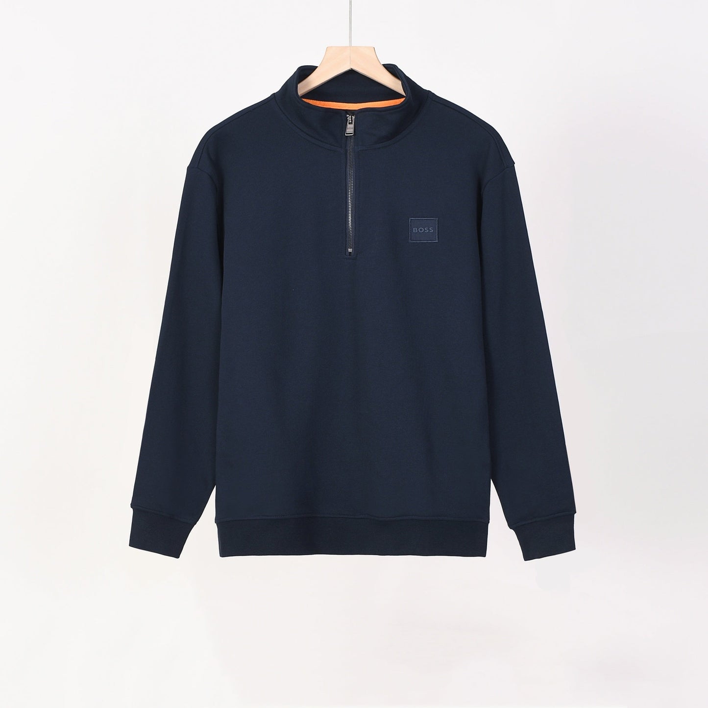 Boss Half-Zip Stand-Collar Sweatshirt 600