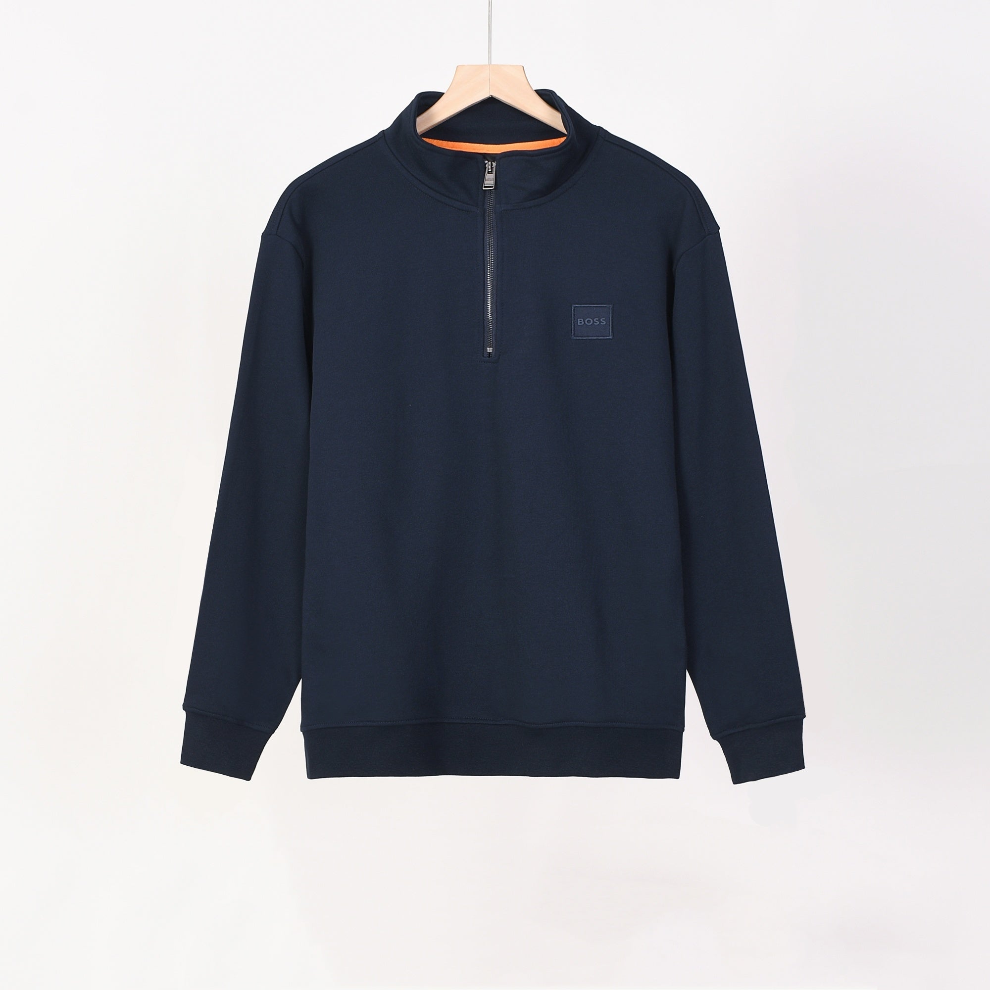 Boss Half-Zip Stand-Collar Sweatshirt 600