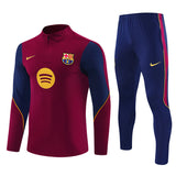 26-27 Season Barcelona Red Color Football Sweater Set