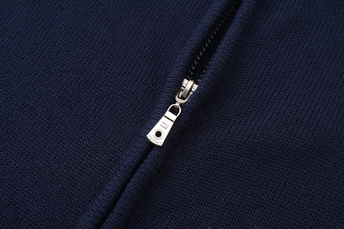 6116:tommyZip Cardigan Thick Version same as official website M-XXL