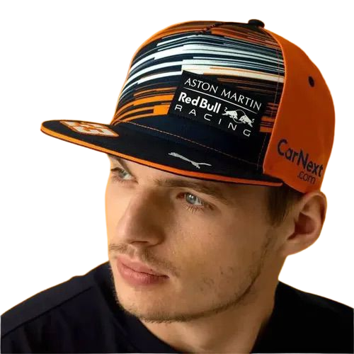 Red Bull 33 Orange Flat Cap