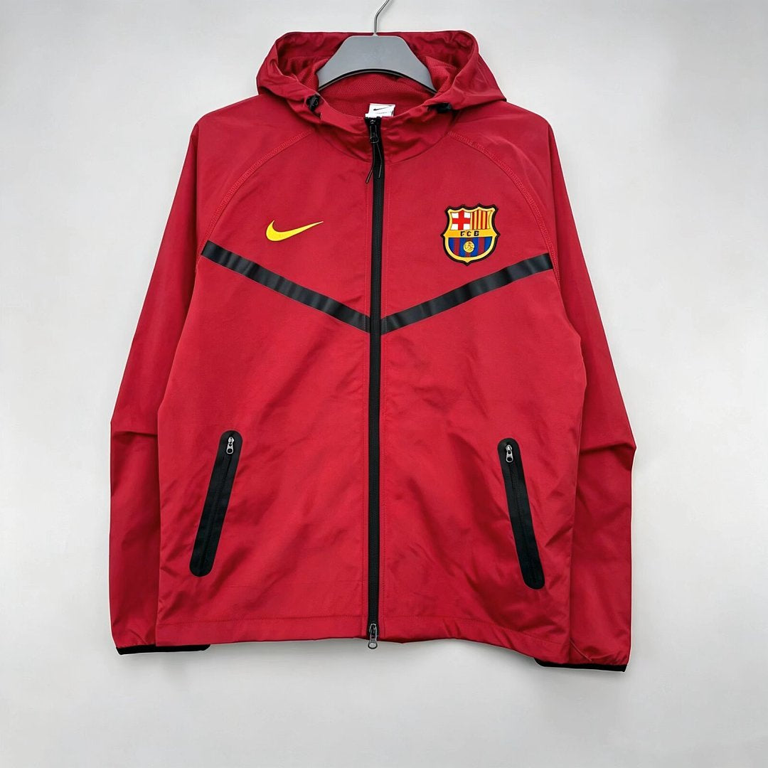 Barcelona 2026/27 Red Windbreaker