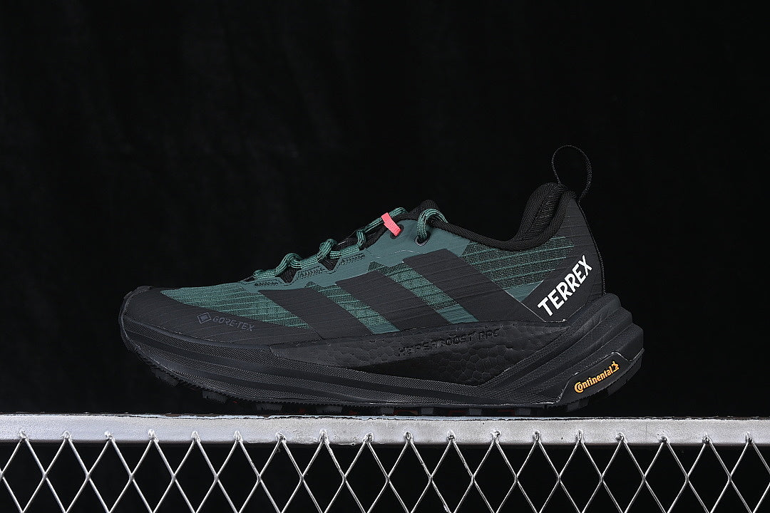 TERREX FREEHIKER 3 LOW CASUAL LIFE SHOES BLACKISH GREEN/BLACK