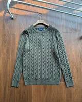 Ralph Lauren Cable-Knit Crew-Neck Sweater RL2501