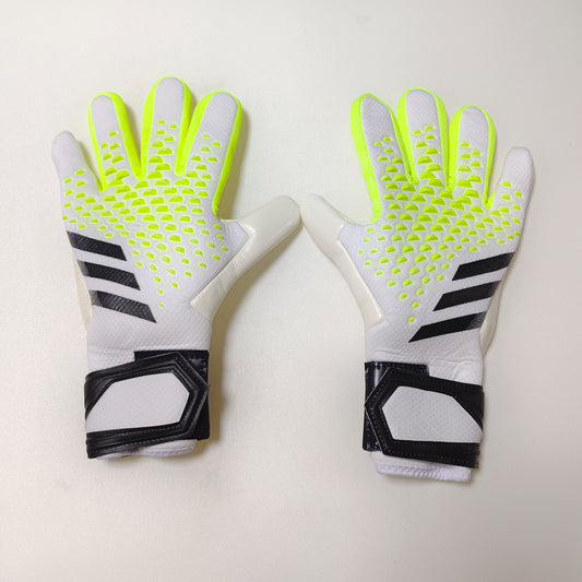 Adidas A28 Wristband Goalkeeper Gloves Green and white