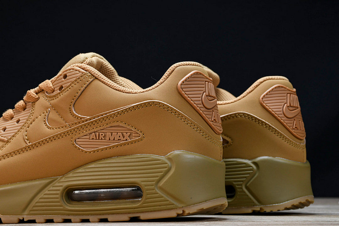 FZ5102 299 AIR MAX 90 PREMIUM FLAX/GUM LIGHT BROWN/WHEAT