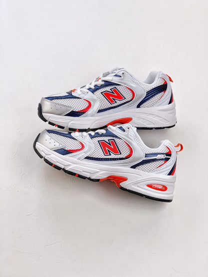 New Balance 530 White Red Navy