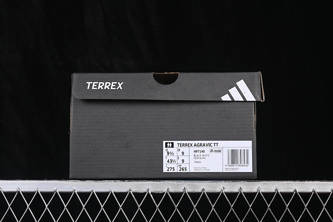 TERREX AGRAVIC SOLE-BOOSTING RUNNING SHOES BLACK/WHITE/BLACK