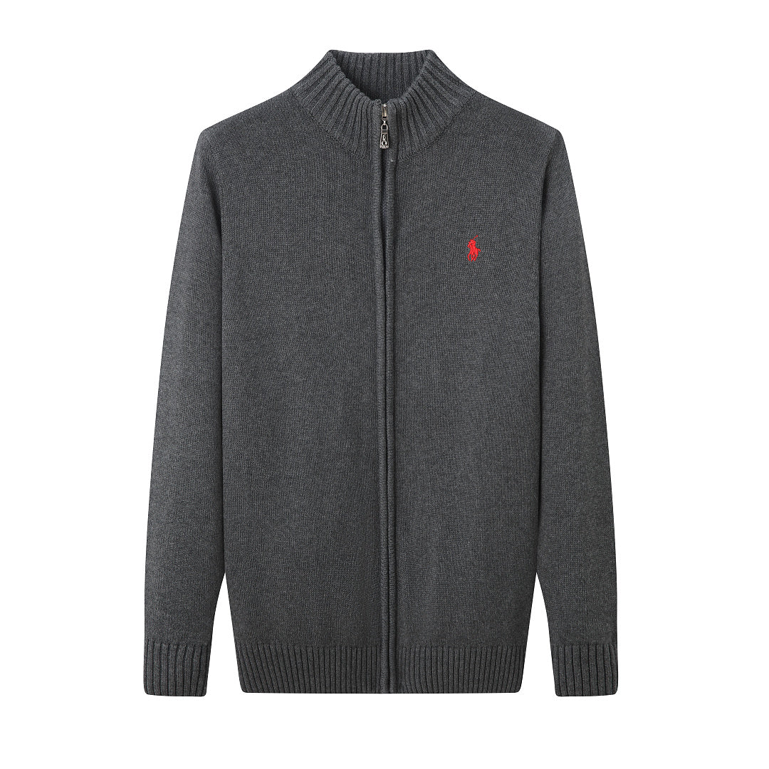 Polo Thick Full-Zip Cardigan 6118