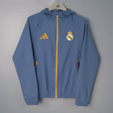 Real Madrid Blue & Gold Windbreaker