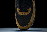 IQ0283-281 AIR MAX 90 RETRO AIR CUSHIONED RUNNING SHOES COFFEE/BLACK