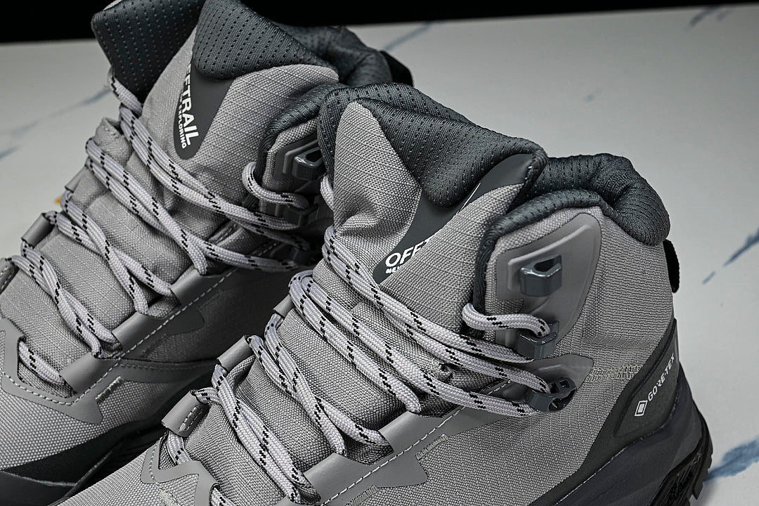 THE NORTH FACE SUMMIT OFFTRAIL GORETEX MEN'S HIKING SHOES LIGHT GRAY/GREY