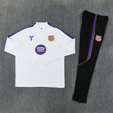 26-27 Season Barcelona White Color Football Sweater Set