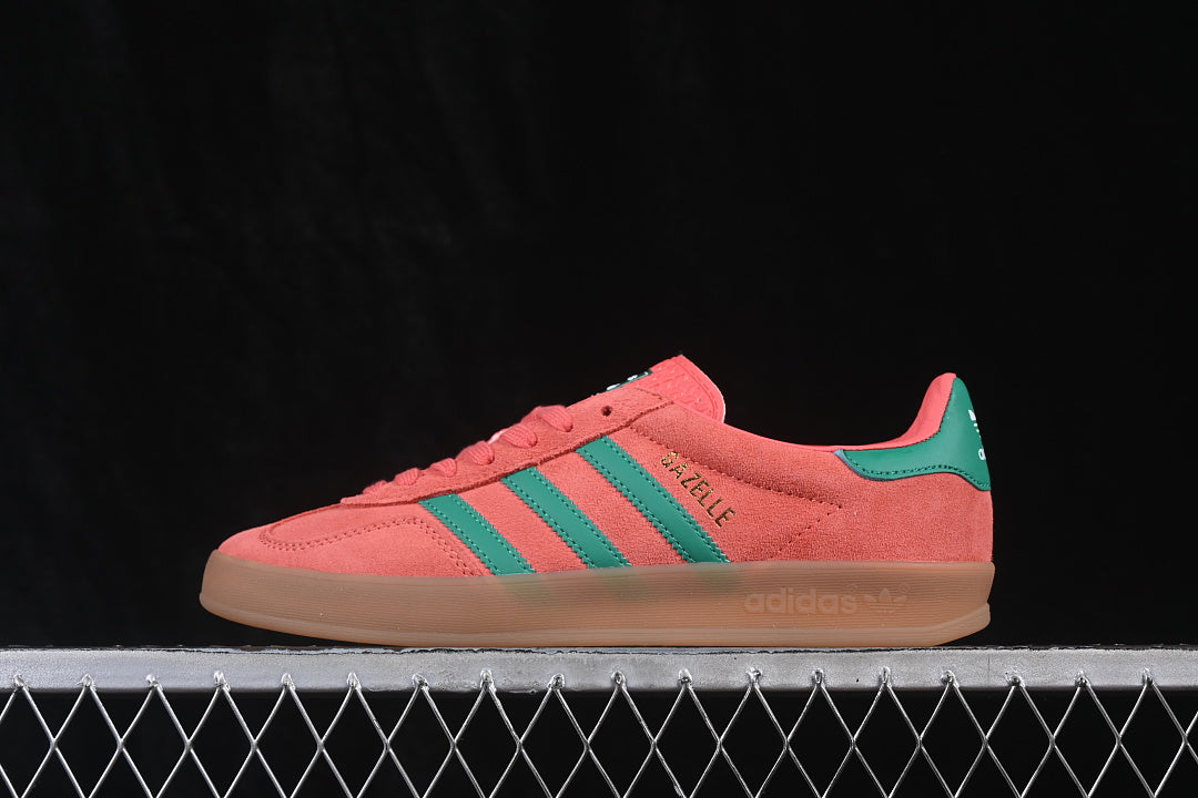 [JH5407]-[GAZELLE INDOOR CLOVER CASUAL ANTI-SLIP SHOES RED/REDNESS]-[WOMAN:35-39]-[MAN:40-45]