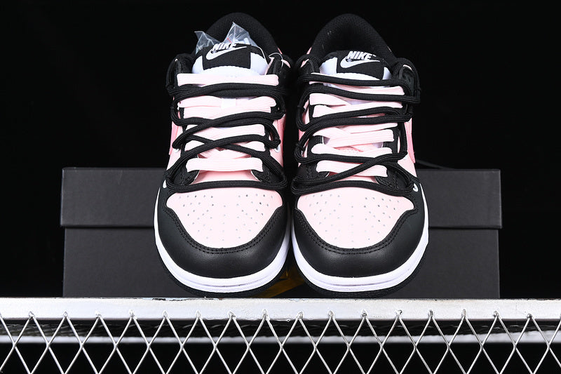 【330】【CW1590-100】-[DUNK LOW BLACK/WHITE/PINK]-[WOMAN:35.5-41]