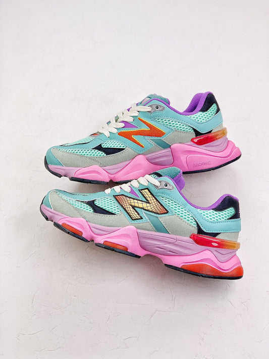 New Balance NB 9060 Lighr Green&Pink