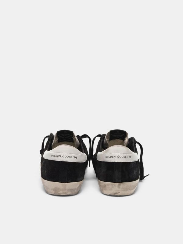 golden goose Super-Star sneakers in two colours of suede with contrast star
