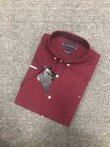 HA614#TommyShort Sleeve (Two-Ply Fine Oxford)