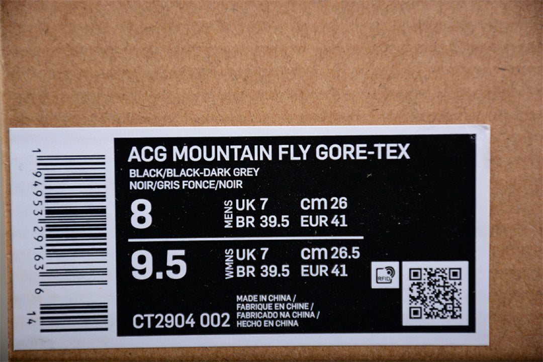 ACG MOUNTAIN FLY GORE-TEX BLACK/DARK GREY-BLACK
