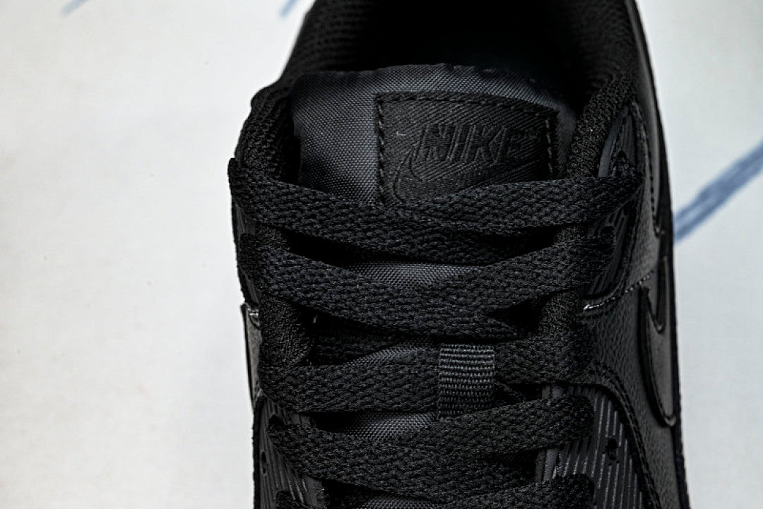 CZ5594-001 AIR MAX 90 LTR CLASSIC SPORTS SHOES FOR MALE AND FEMALE COUPLES BLACK/INKINESS