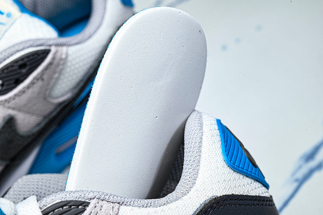 【250】DM0029-019 AIR MAX 90 PLATINUM TINT/IRON GREY/BLUE LIGHTNING