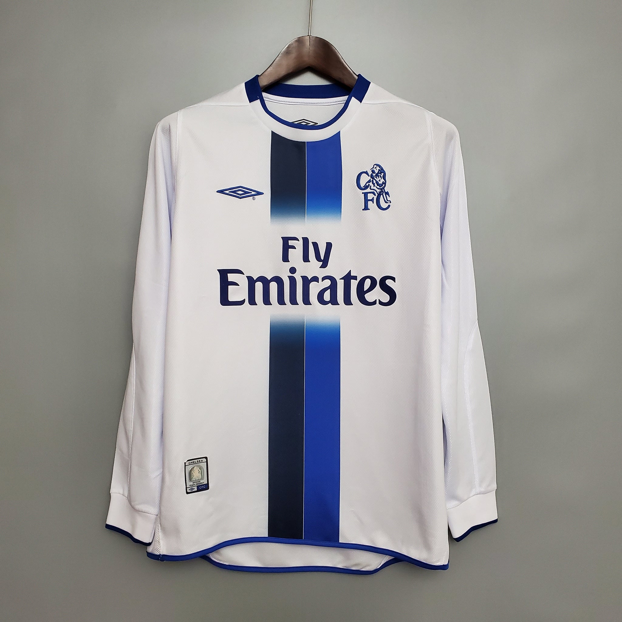 Retro long-sleeved 03/05 Chelsea away S-XXL