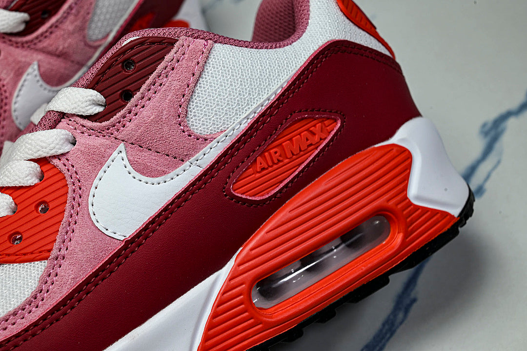 DM0029-600 AIR MAX 90 PEONY/LIGHT CRIMSON/TEAM CRIMSON/WHITE