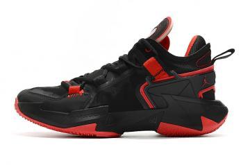 nike jordan why not zero 5 black-red shoes