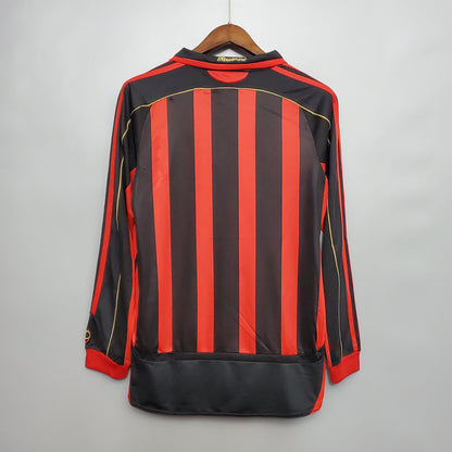 Retro 06/07 AC Milan Long sleeve home S-XXL