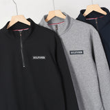 605Half ZipStand Collar Sweatshirt