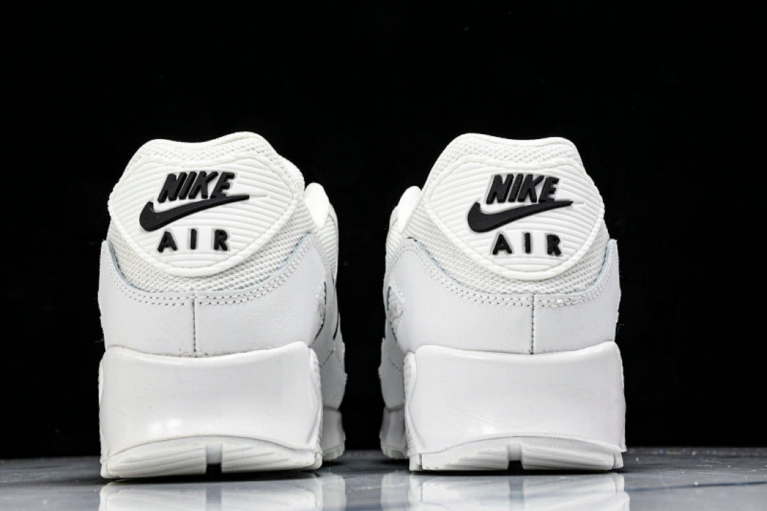 【240】HF3835-100 AIR MAX 90 TRENDY COUPLE LOW TOP AIR CUSHIONED CASUAL WHITE/BLACK