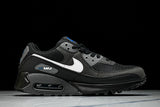 DR0145-002 AIR MAX 90 RETRO AIR CUSHIONED RUNNING SHOES BLACK/WHITE