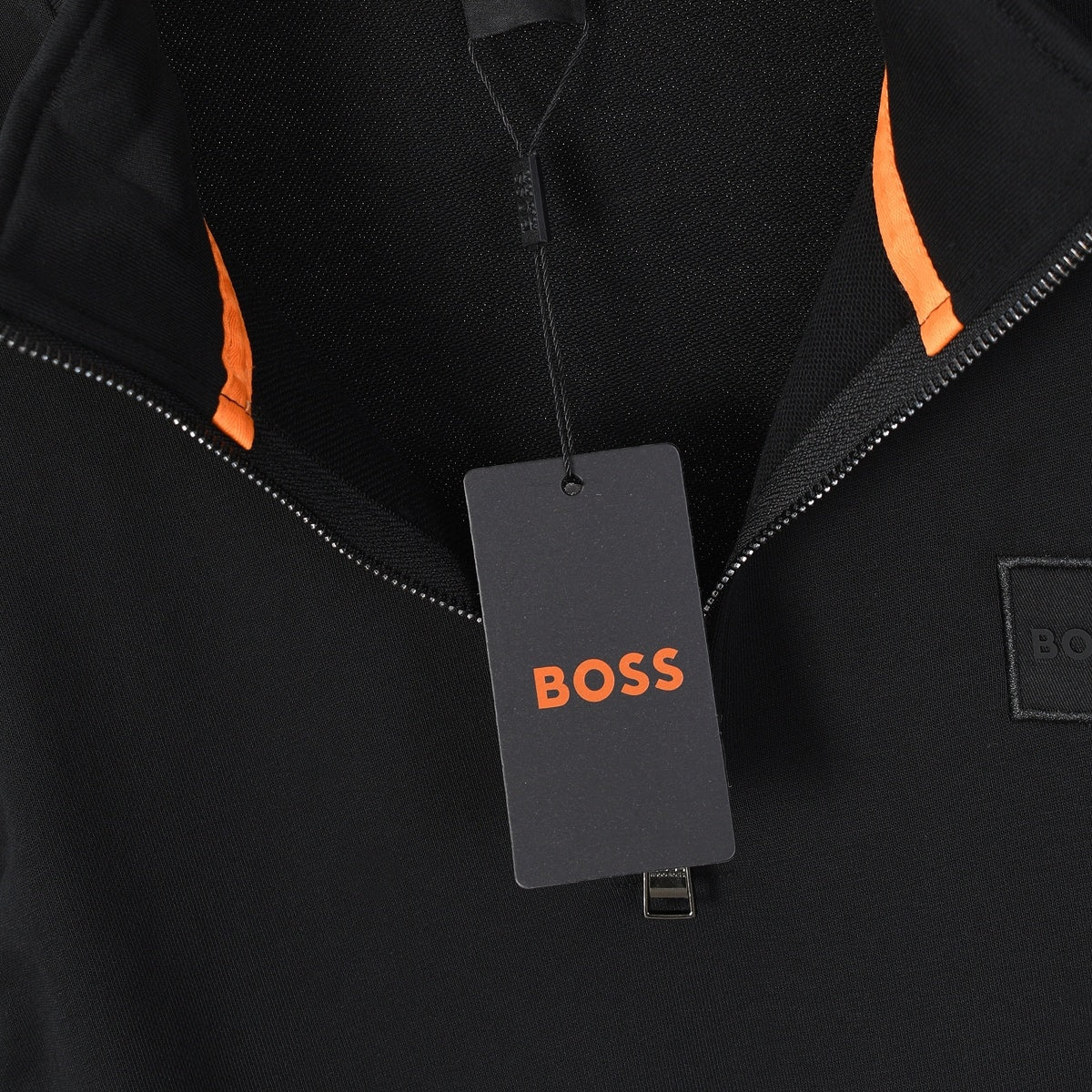 Boss Half-Zip Stand-Collar Sweatshirt 600
