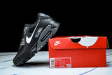 DR0145-002 AIR MAX 90 RETRO AIR CUSHIONED RUNNING SHOES BLACK/WHITE