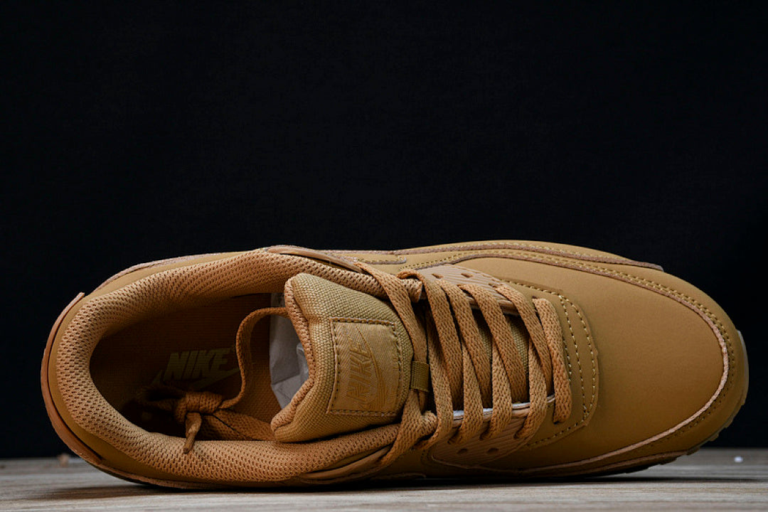 FZ5102 299 AIR MAX 90 PREMIUM FLAX/GUM LIGHT BROWN/WHEAT