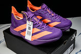 ADIZERO ADIOS 4 M LOW-CUT RUNNING SHOES PURPLE/ORANGE