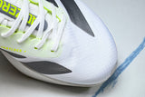 KJ7036 ADIZERO ADIOS 4 M LOW-TOP RUNNING SHOES WHITE/GREY/GREEN