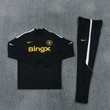 26-27 Season Chelsea Black Color Football Sweater Set
