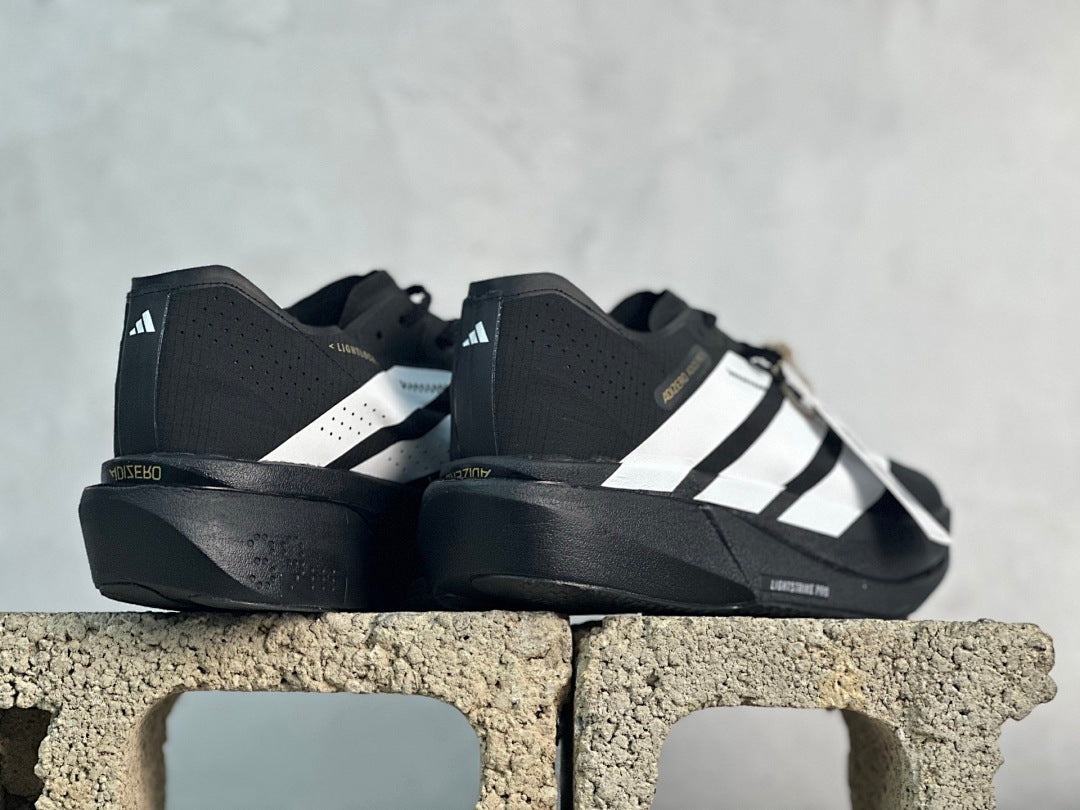 Adidas Adizero Adios Pro Black White Women Running Shoes