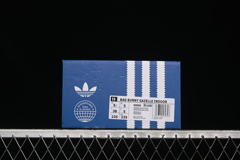 【230】[JS5050]-[BAD BUNNY GAZELLE INDOOR ORANGE/BEIGE]-[WOMAN:36-39]-[MAN:40-45]