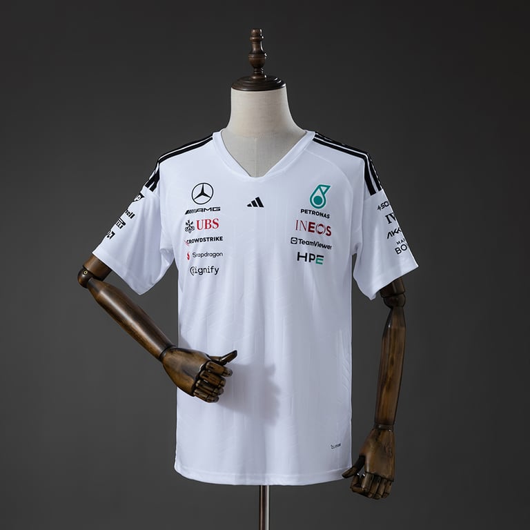 Mercedes 2026 Team White T-Shirt
