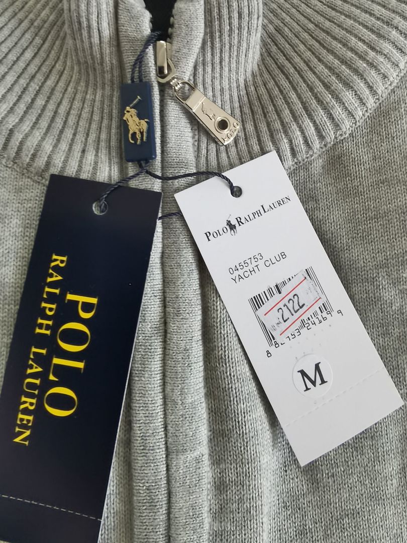 Polo Full-Zip Cotton Hoodie 2122